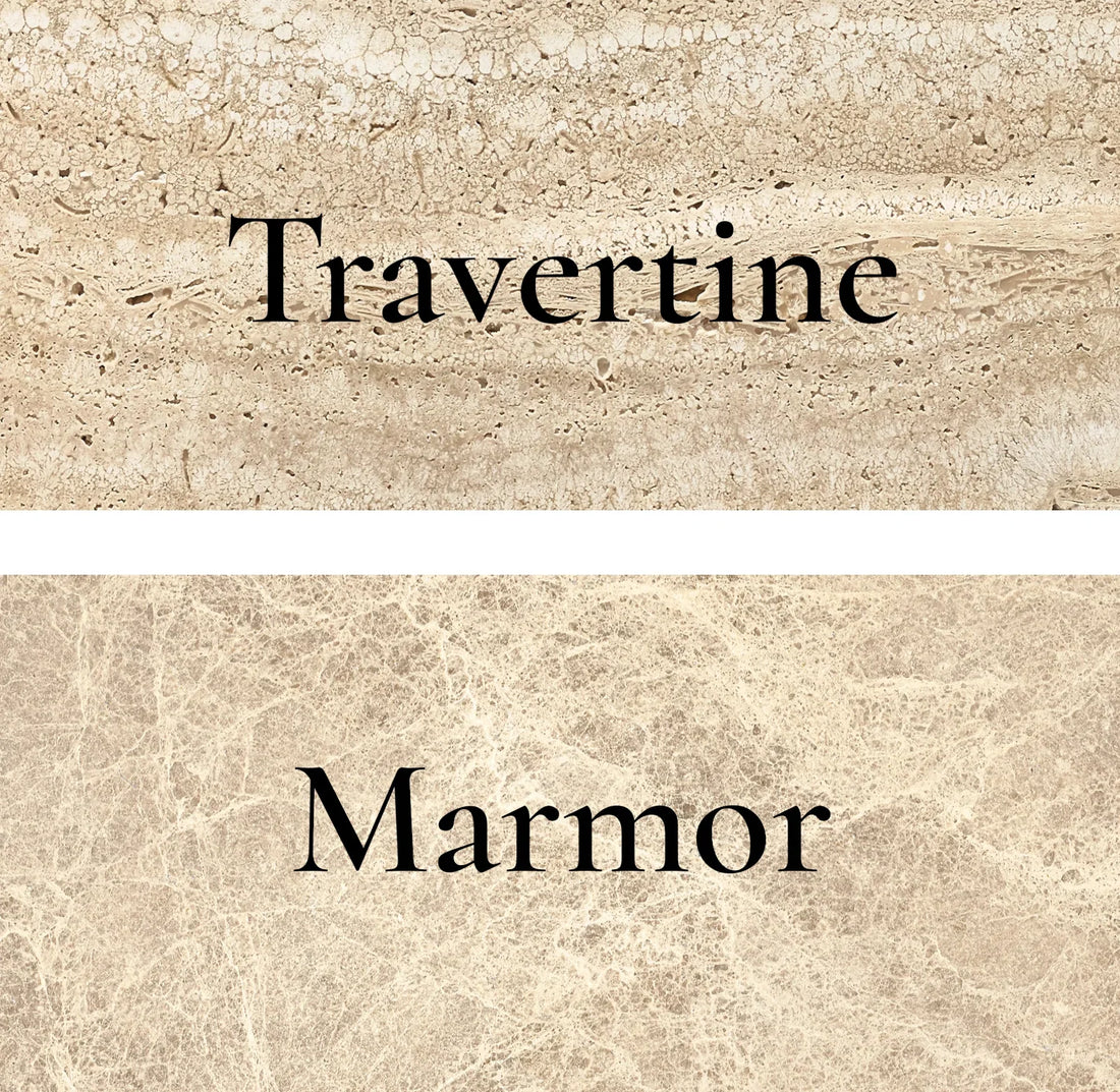 Marmor eller travertin?