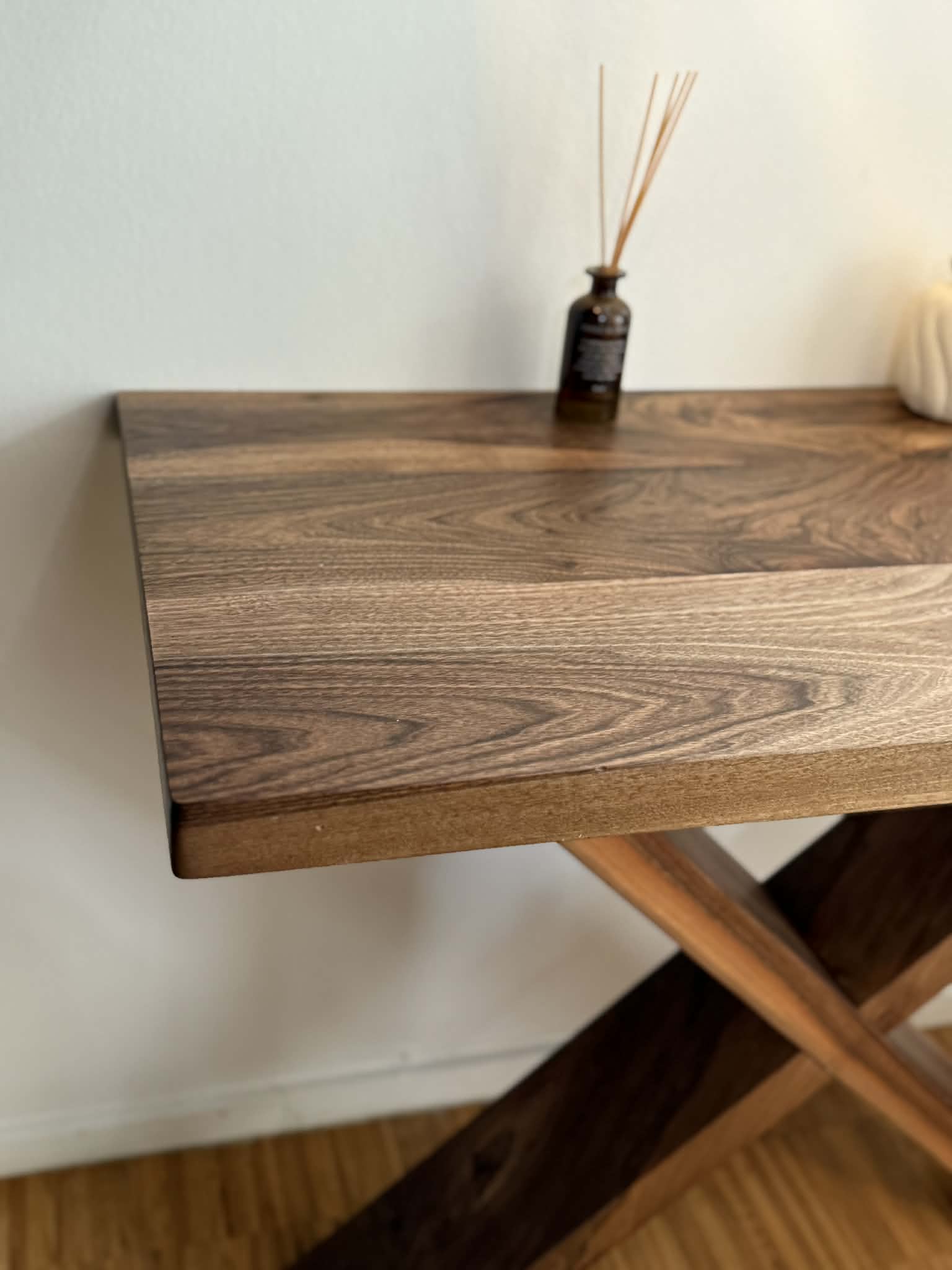 Konsolbord Valnød 50x100 cm