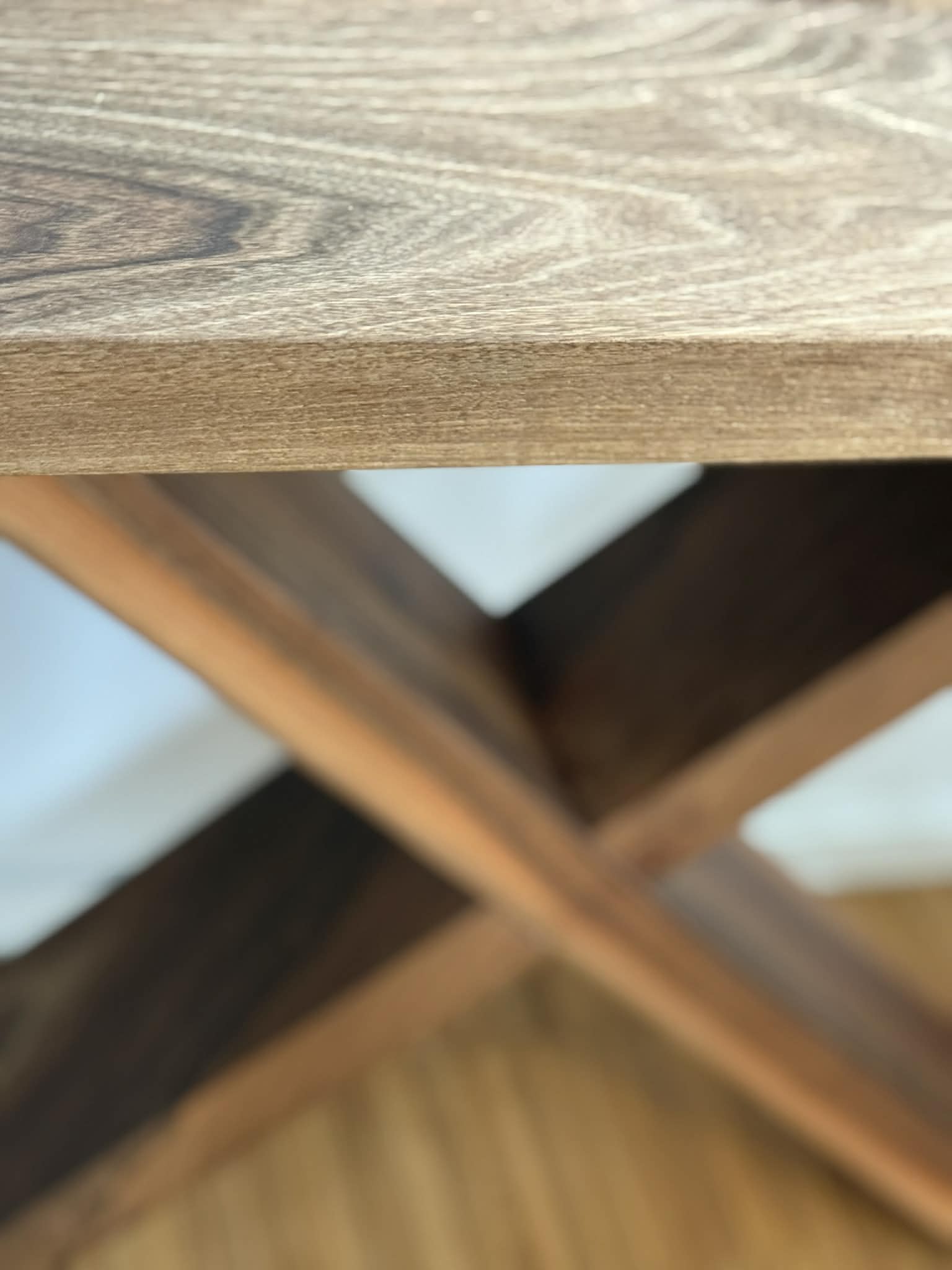 Konsolbord Valnød 50x100 cm