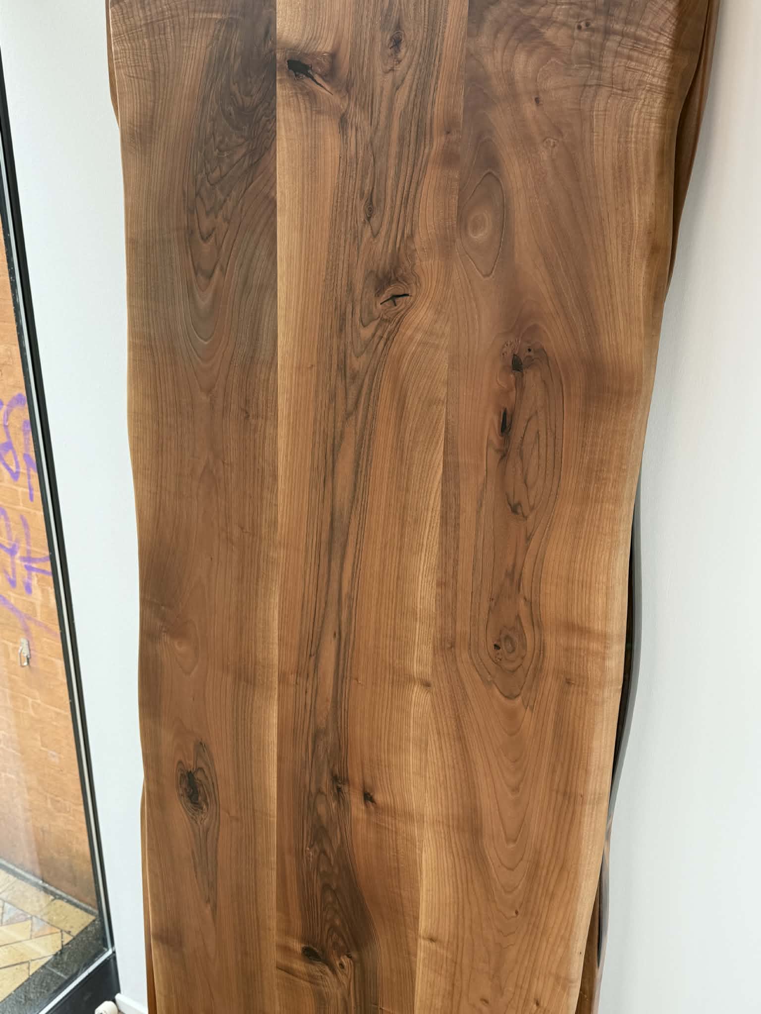 Plankebord Valnød 110x287 cm