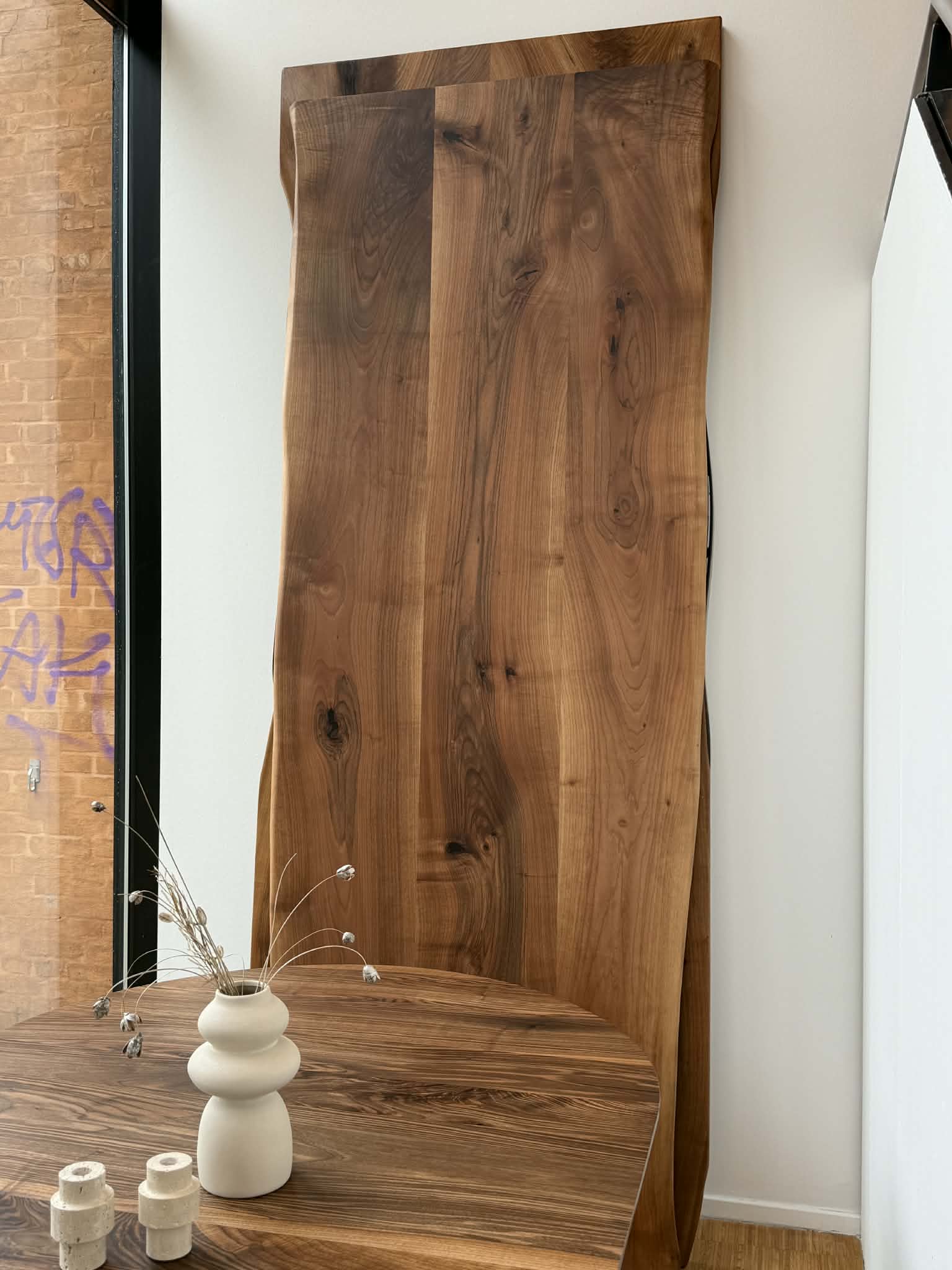 Plankebord Valnød 110x287 cm