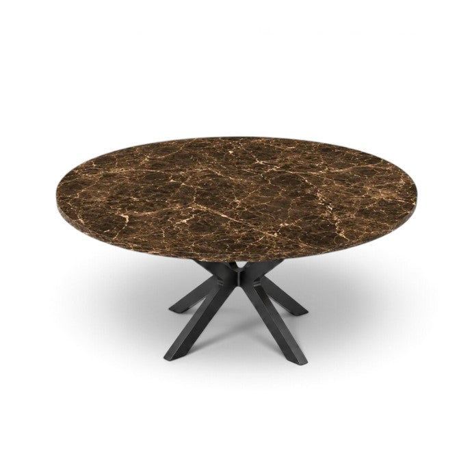 Sofabord Marmor & Metal Stjernestel