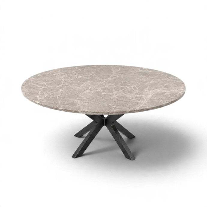 Sofabord Marmor & Metal Stjernestel