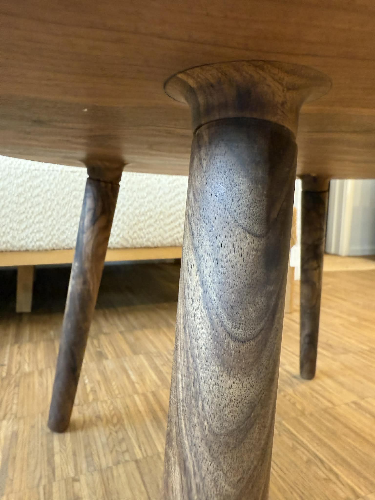 Sofabord Valnød 70Ø