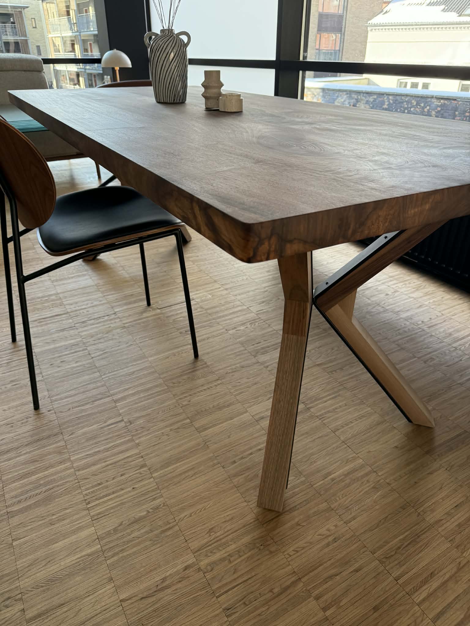 Plankebord Valnød 90x200