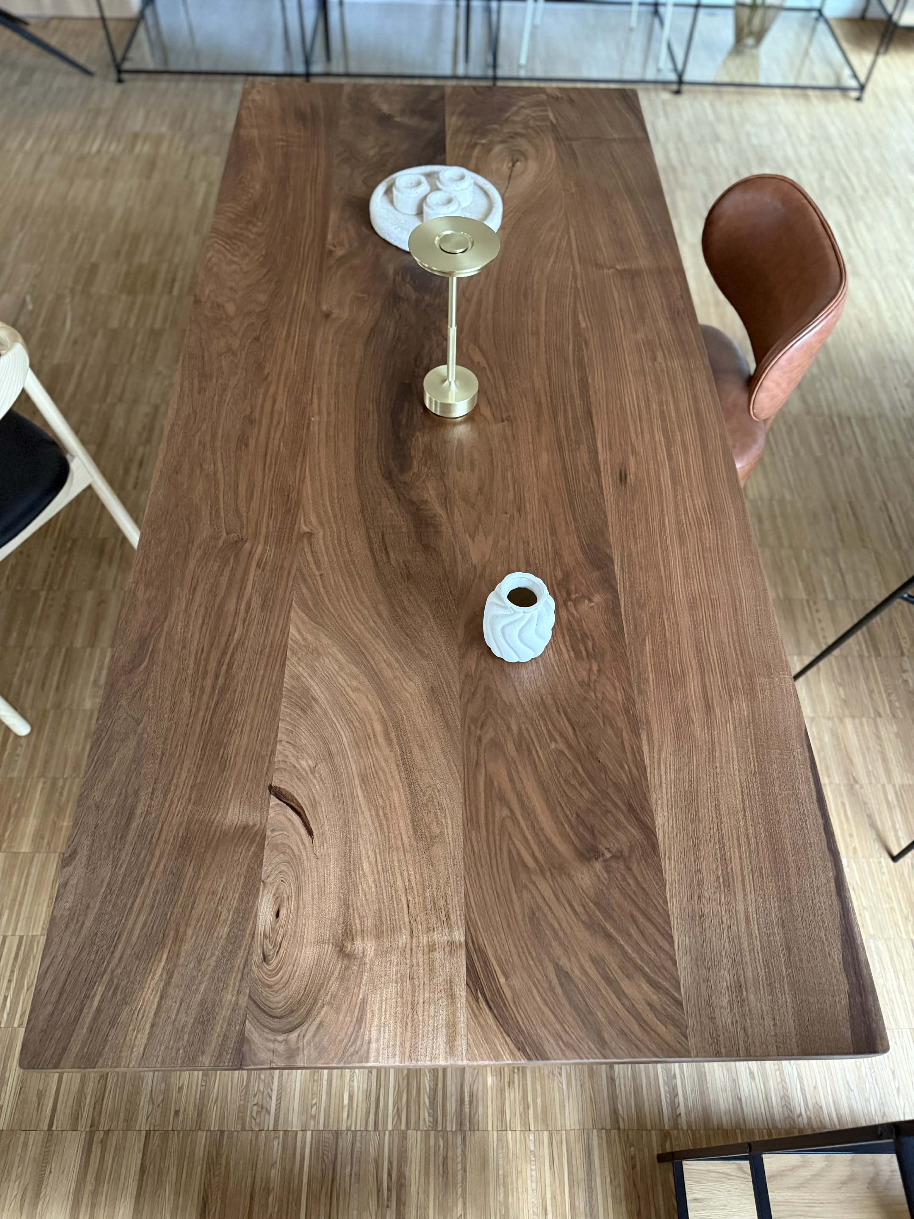 Plankebord Valnød 90x200