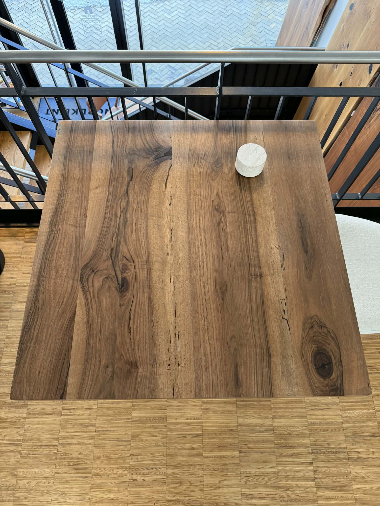 Plankebord Valnød 100x100