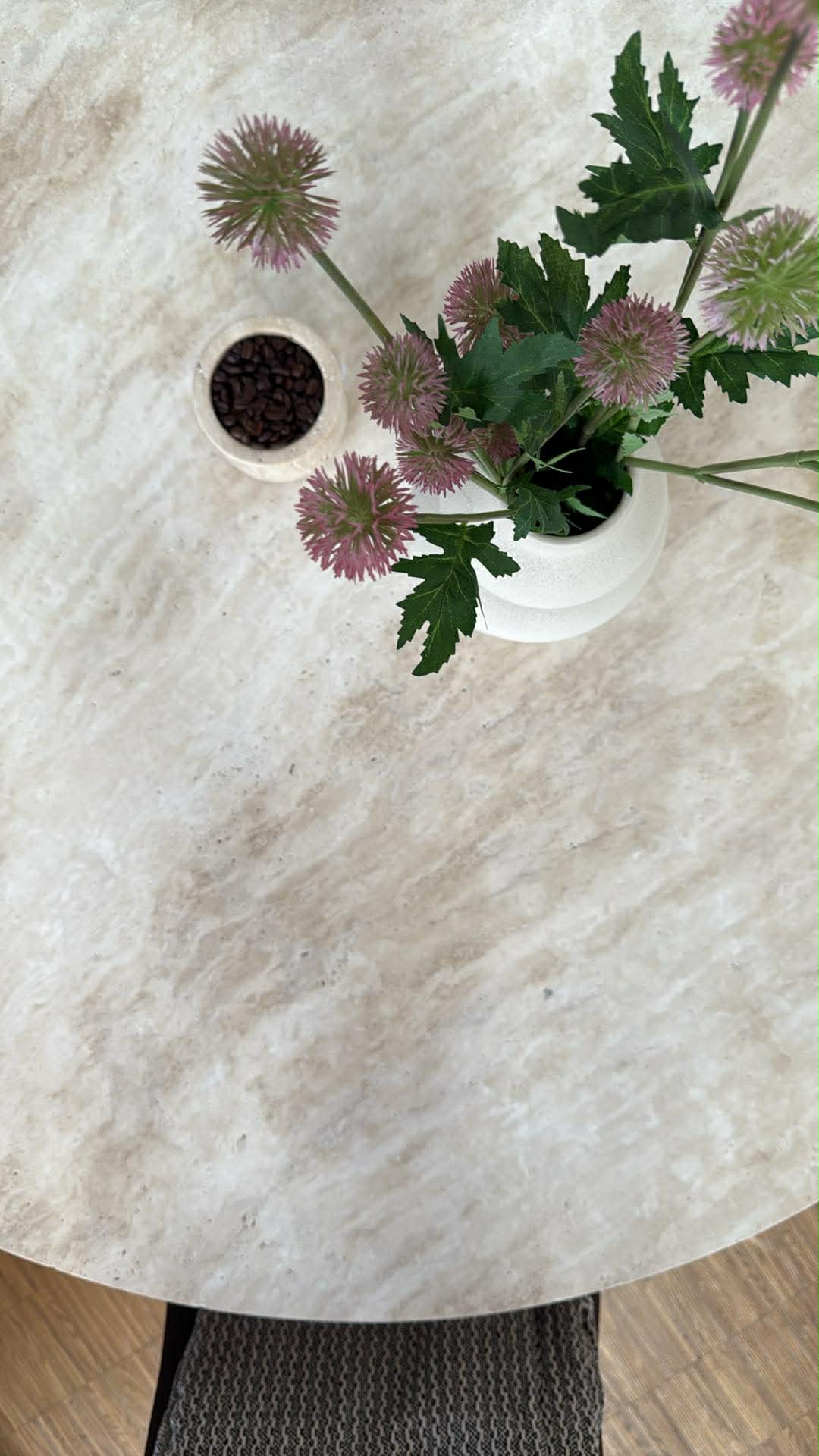 Axis Eg & Sten (Travertin) 140Ø