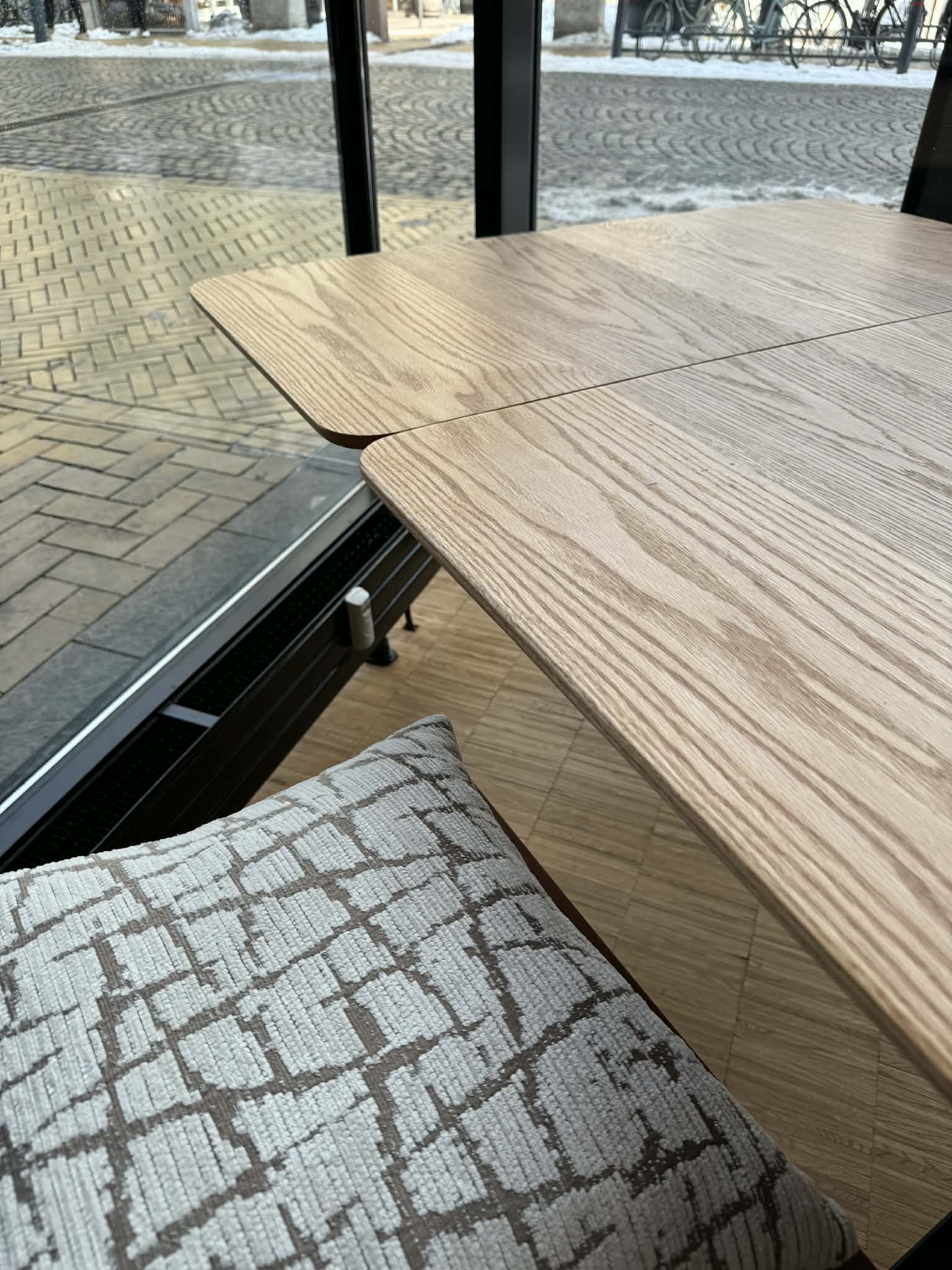 Plankebord Eg 100x250 + 1 stk tillægsplader