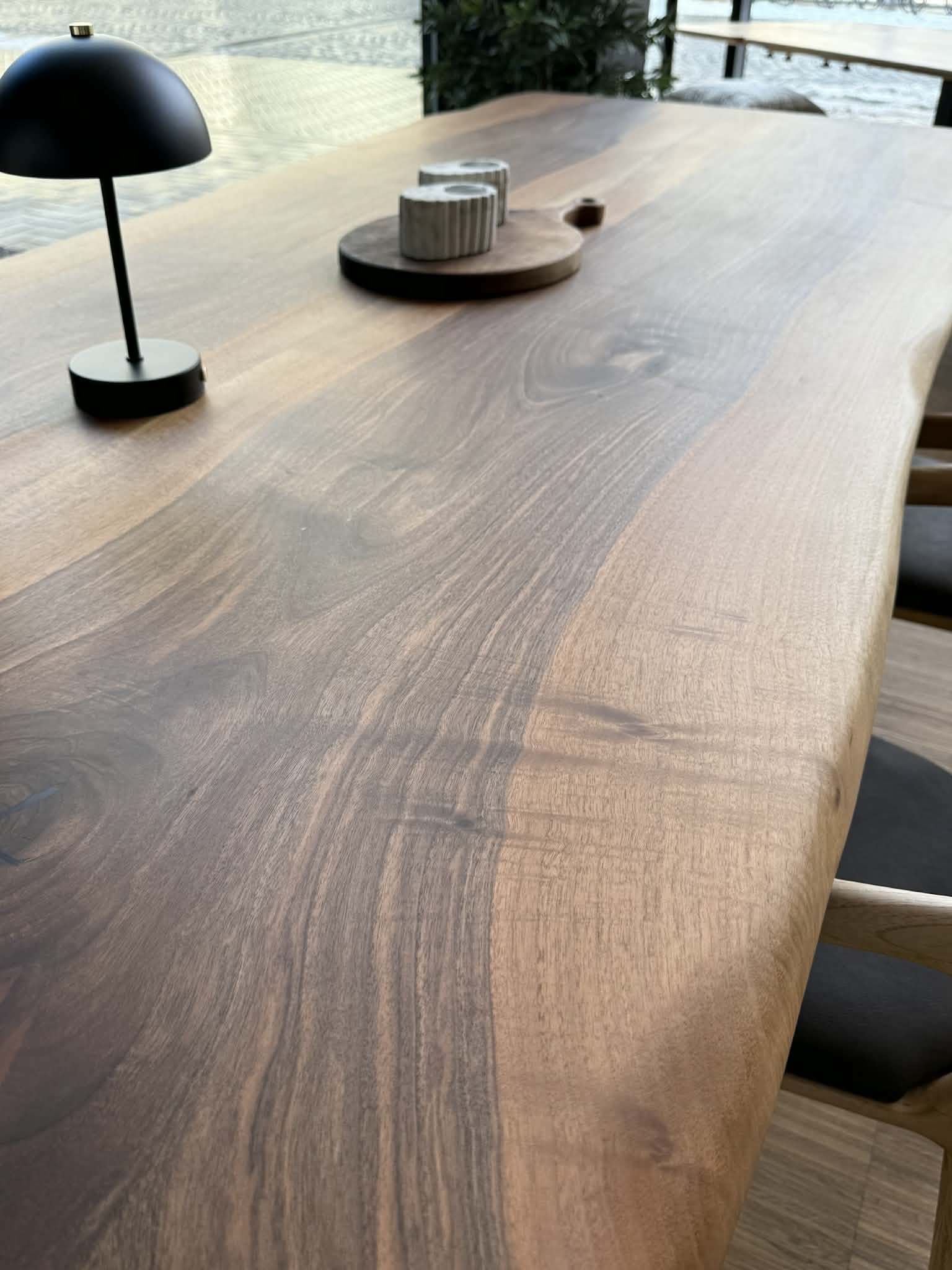 Plankebord Valnød 100x267 cm