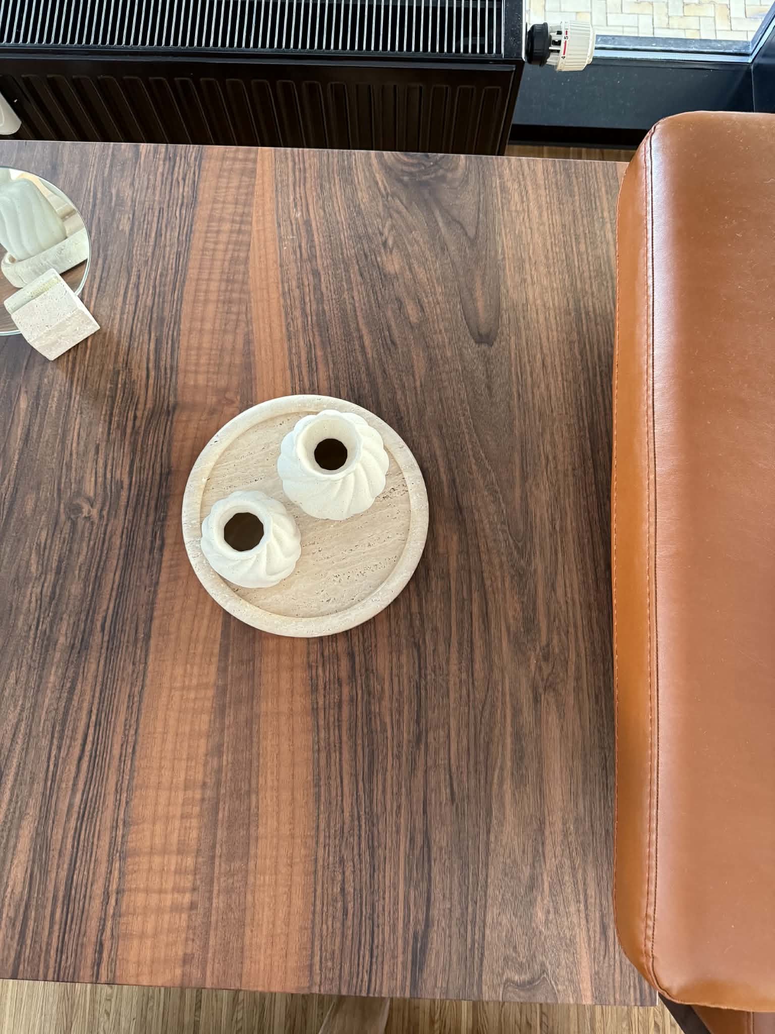 Sofabord Valnød 100x100 cm