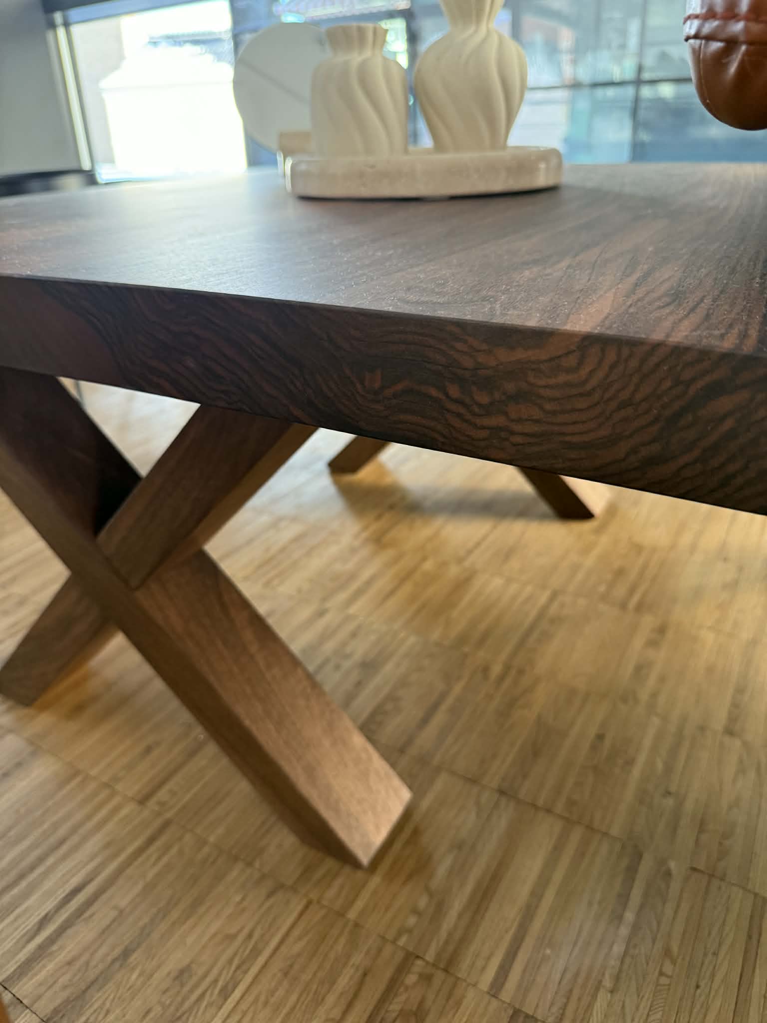 Sofabord Valnød 100x100 cm