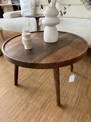 Sofabord Valnød 70Ø