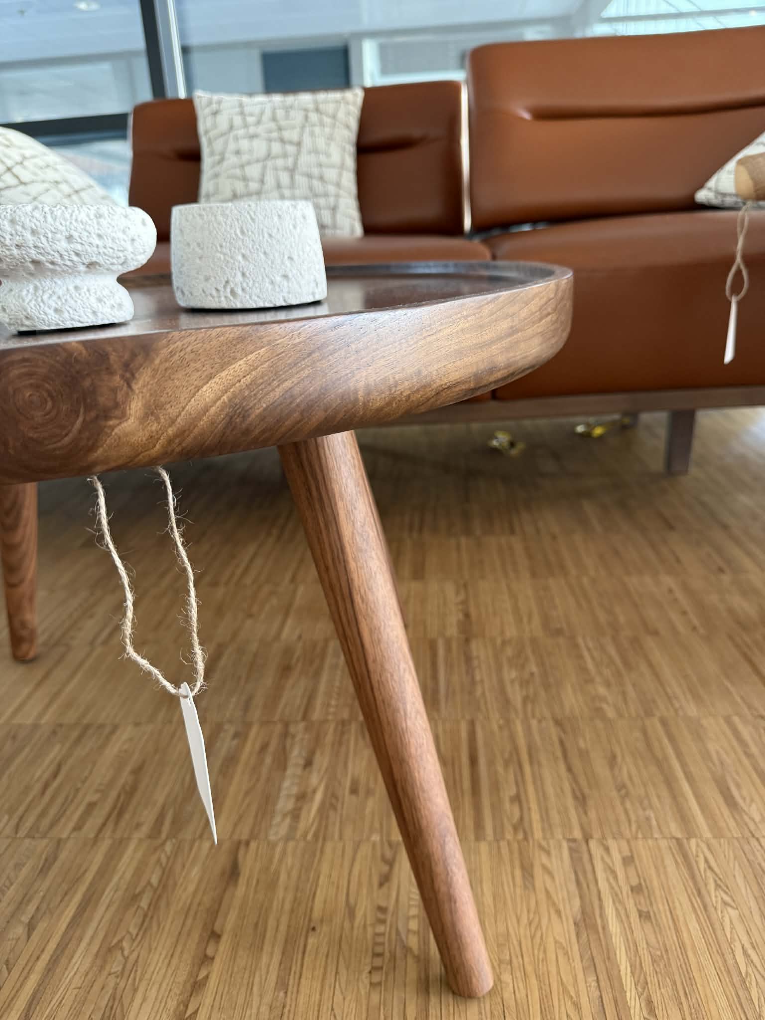 Sofabord Valnød 70Ø