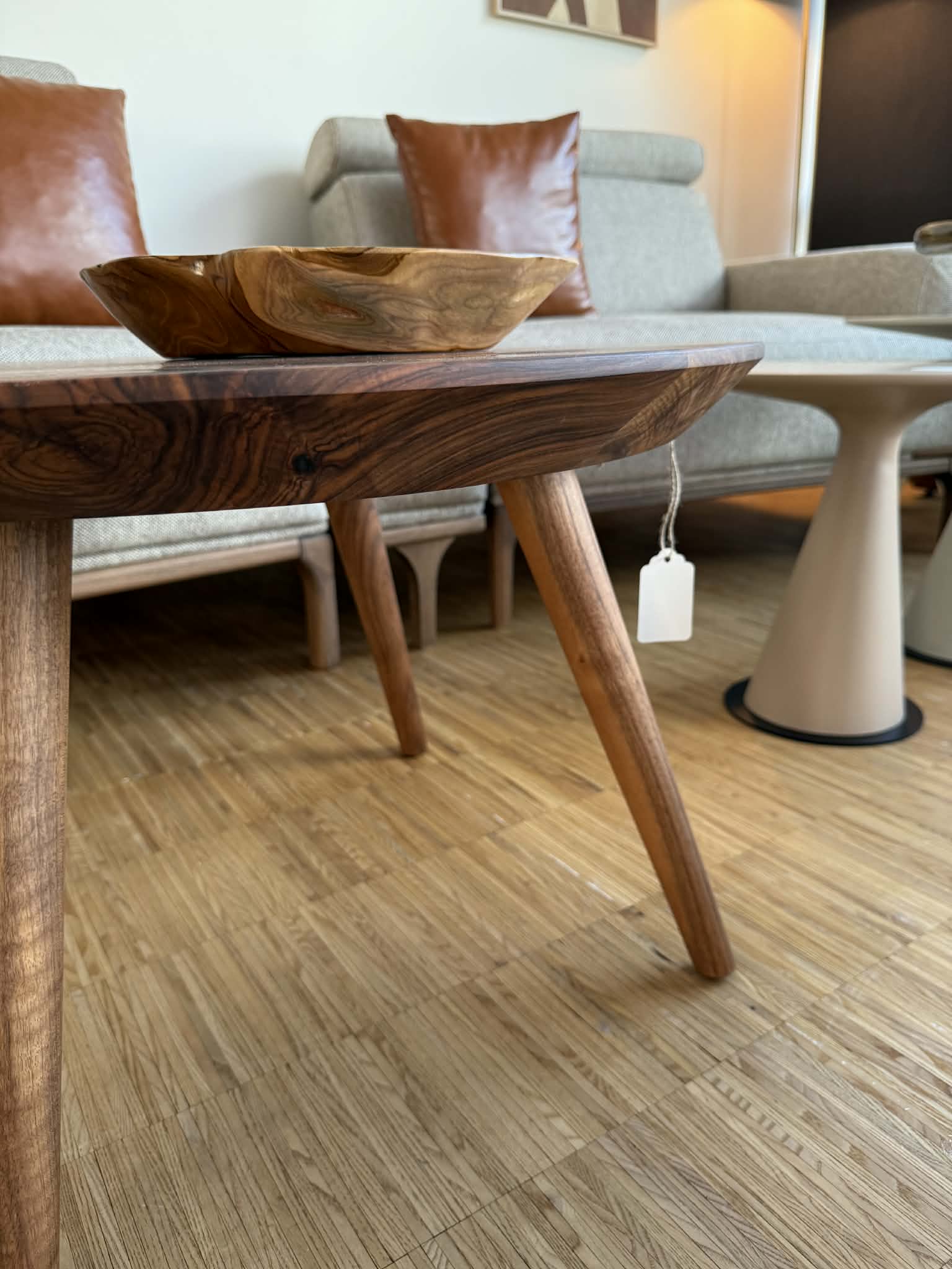 Sofabord Valnød 70Ø